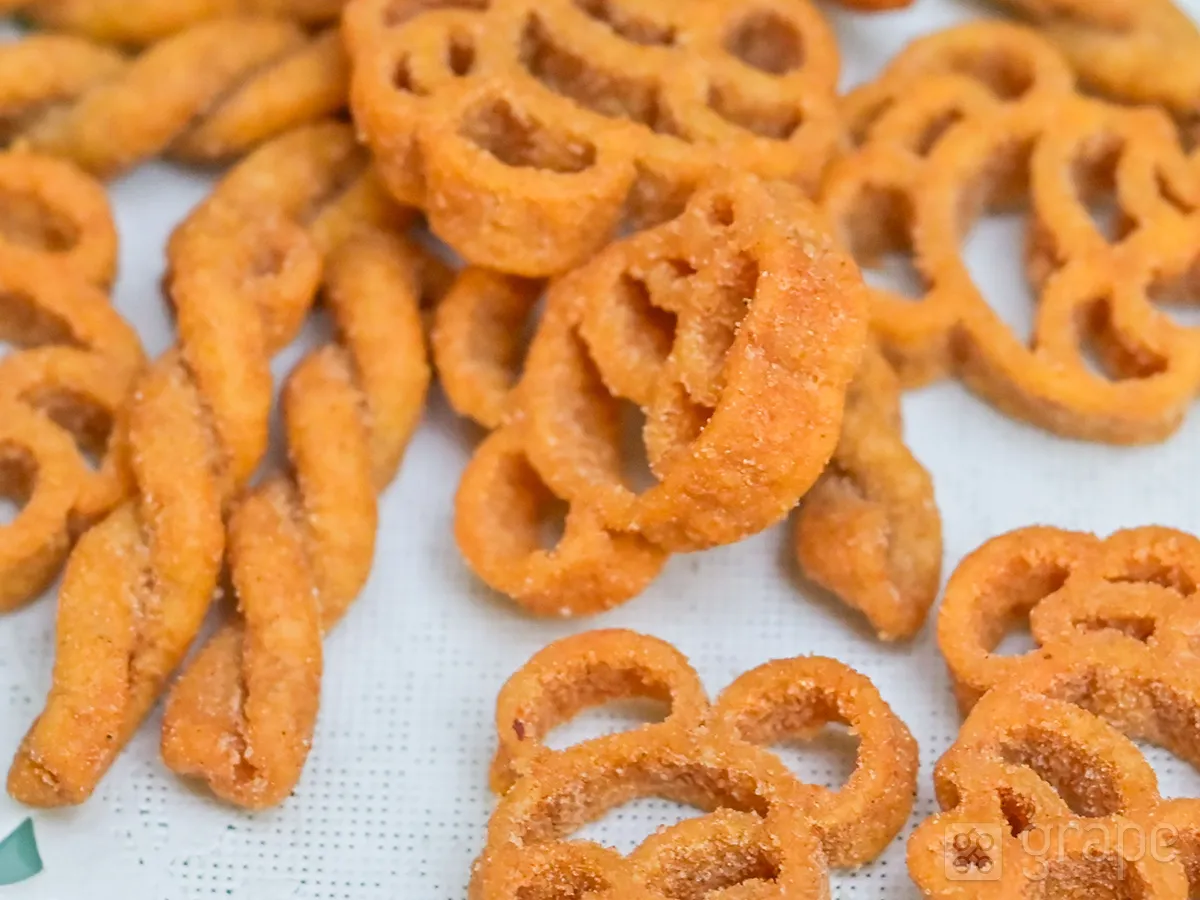 パスタスナックの写真(撮影:grapeフード編集部)