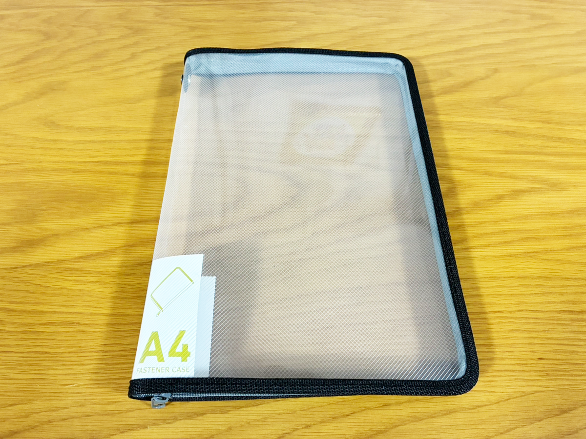 ファスナーケースの活用法(撮影:grapeライフハック編集部)