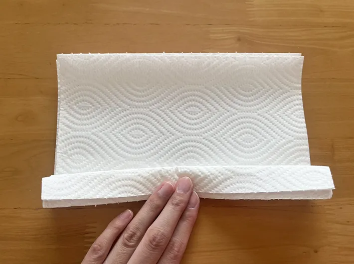 キッチンペーパーの写真（撮影：grapeライフハック編集部）