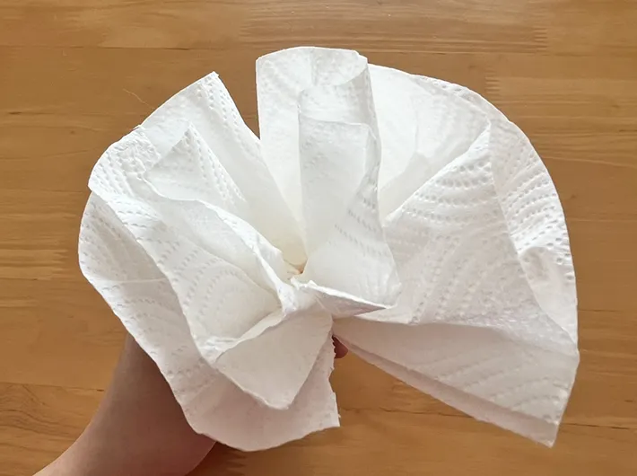 キッチンペーパーの写真（撮影：grapeライフハック編集部）