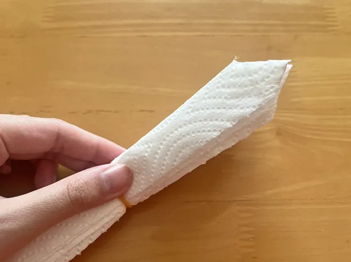 キッチンペーパーの写真（撮影：grapeライフハック編集部）