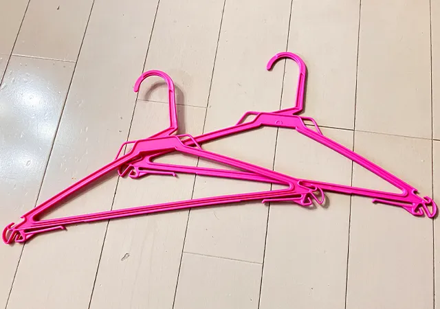 ハンガー（撮影：grapeライフハック編集部）