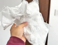 『ごちゃついたレジ袋』の写真(撮影:キジカク)