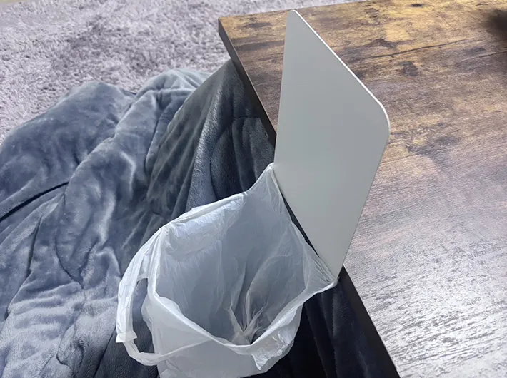 『簡易ゴミ箱』の写真