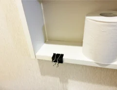 ダブルクリップの活用法（撮影：grapeライフハック編集部）