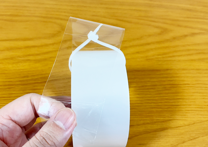 結束バンドの活用法（撮影：grapeライフハック編集部）