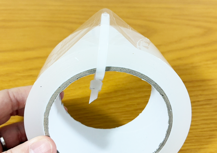 結束バンドの活用法（撮影：grapeライフハック編集部）