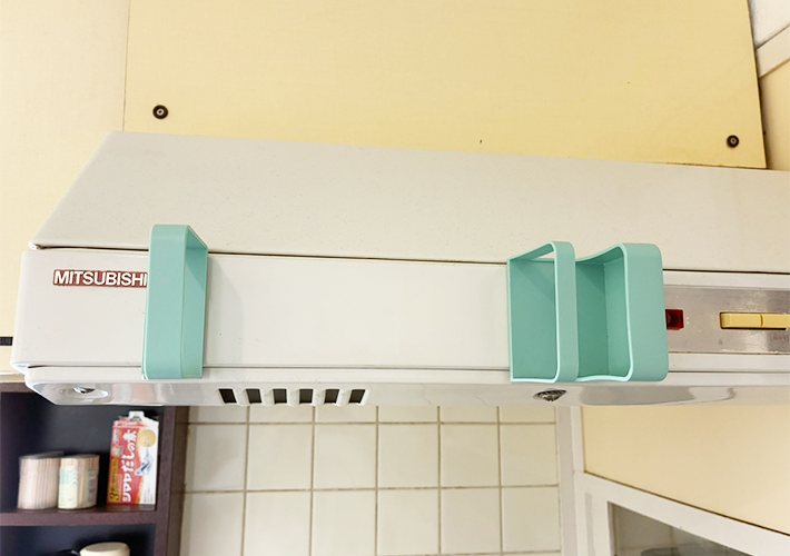 マグネット式傘立ての活用法（撮影：grapeライフハック編集部）