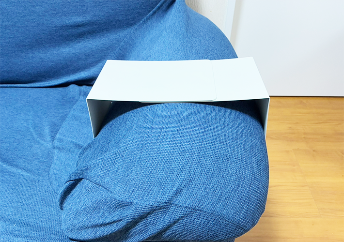 ブックエンドの活用法（撮影：grapeライフハック編集部）