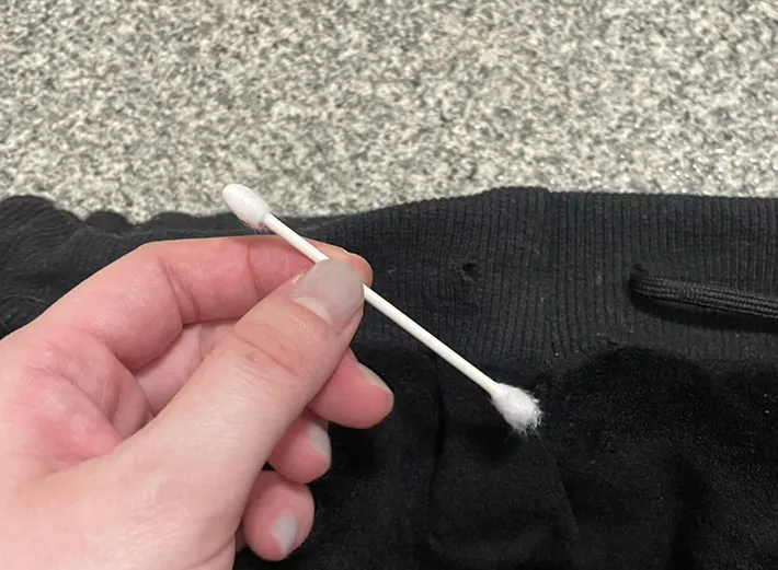 綿棒の写真（撮影：grapeライフハック編集部）