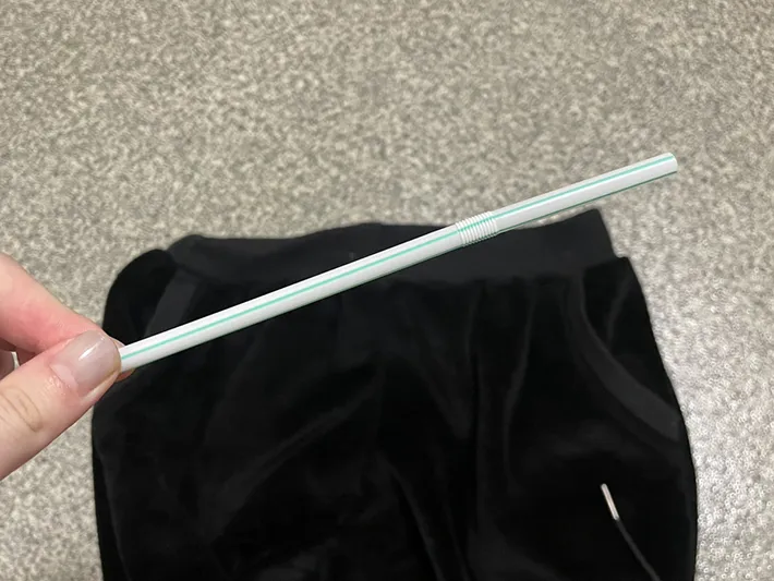 ストローの写真（撮影：grapeライフハック編集部）