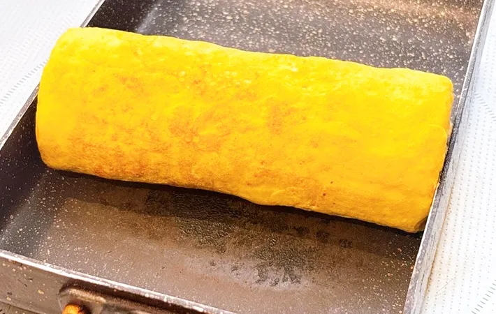 『バナナの玉子焼き』を作る写真（撮影：キジカク）