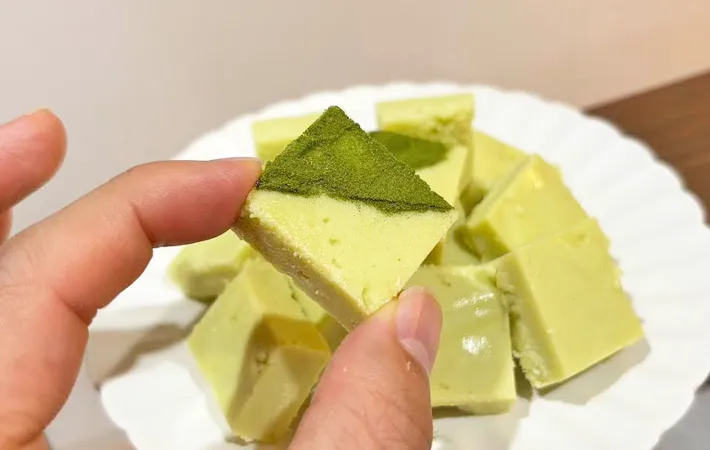 『抹茶ミルク生チョコ』の完成写真（撮影：キジカク）