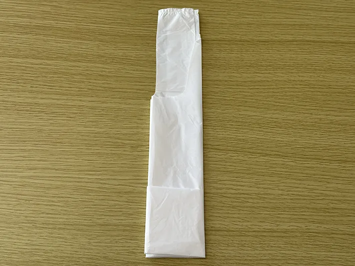 ビニール袋の画像（撮影：grapeライフハック編集部）