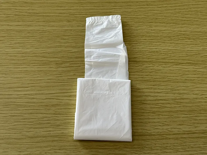 ビニール袋の画像（撮影：grapeライフハック編集部）