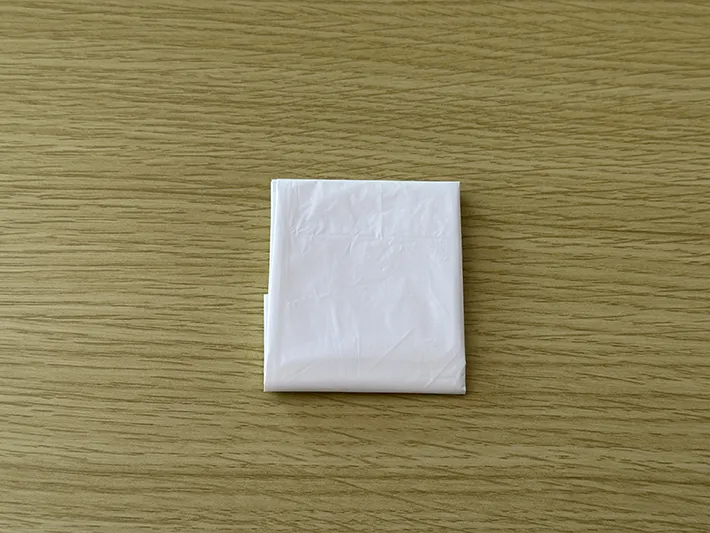 ビニール袋の画像（撮影：grapeライフハック編集部）