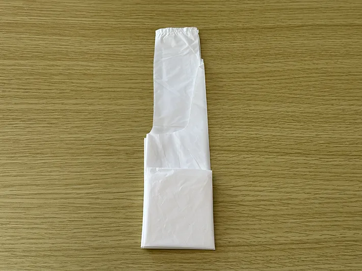 ビニール袋の画像（撮影：grapeライフハック編集部）