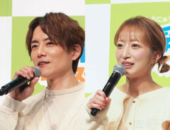 杉浦太陽さんと辻希美さんの写真（撮影：grape編集部）