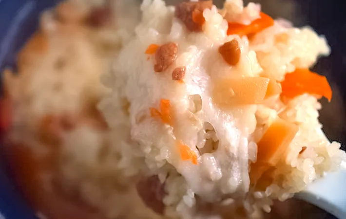 とろける餅の写真（撮影：小泉明代）