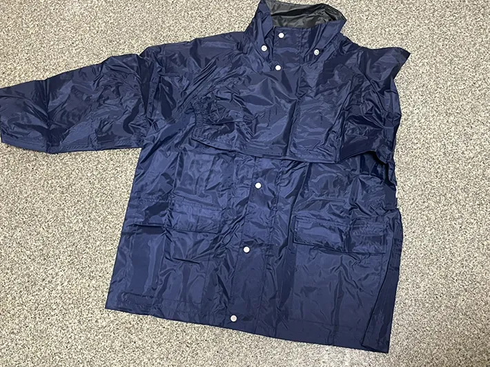 レインコートの写真（撮影：grapeライフハック編集部）