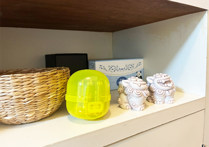 カプセルの活用法（撮影：grapeライフハック編集部）