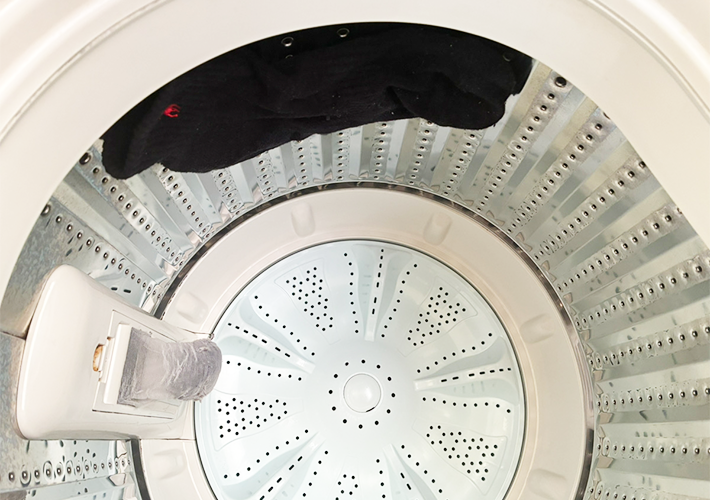 洗濯機の写真（撮影：grapeライフハック編集部）