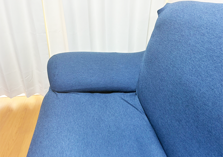 ソファーの写真（撮影：grapeライフハック編集部）