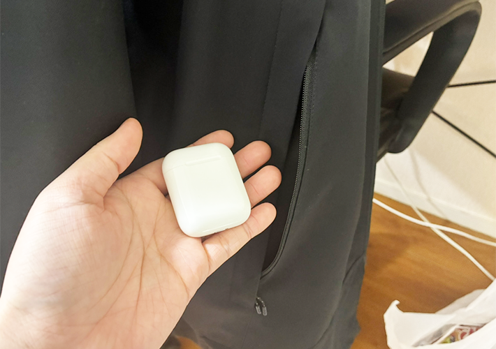 イヤホンの写真（撮影：grapeライフハック編集部）