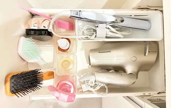 『くつした整理カップ』の使用写真（撮影：Classy Life）