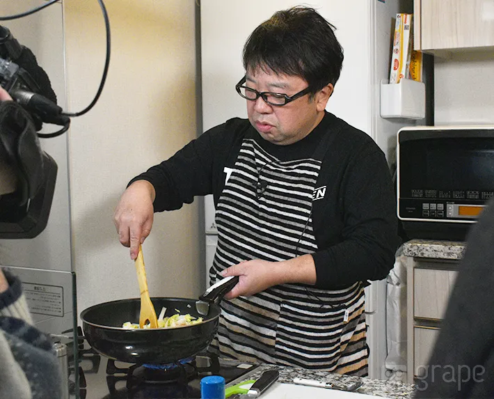 天野めしgrapeコラボ企画（撮影：grape編集部）