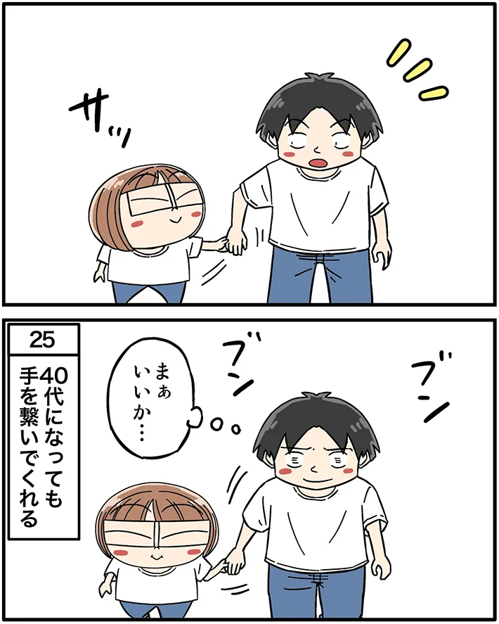 夫婦の日常を描いたエッセイ漫画の写真