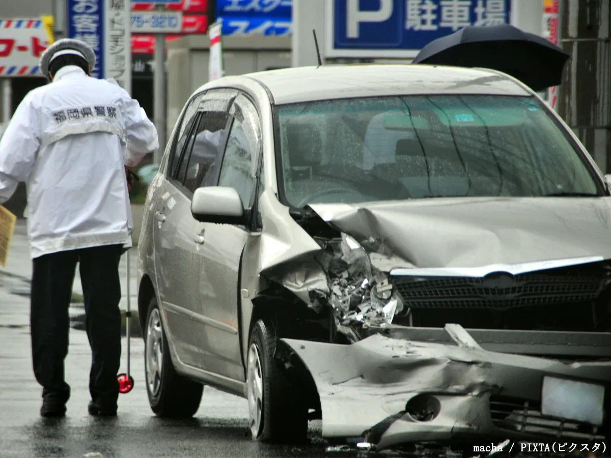 交通事故現場のイメージ写真