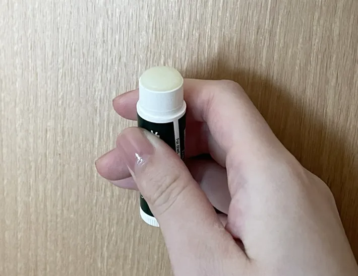 リップクリームの写真（撮影：grapeライフハック編集部）
