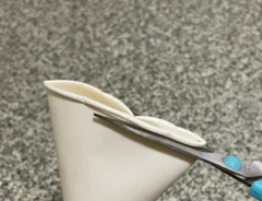 紙コップの写真（撮影：grapeライフハック編集部）