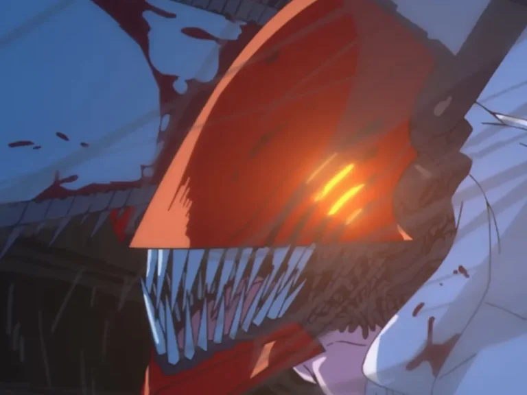 チェンソーをはやしたデンジの写真