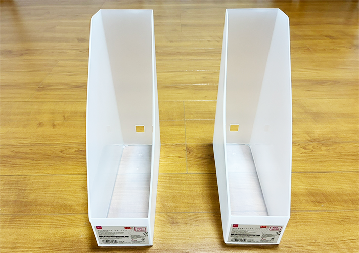 ファイルスタンドの活用法（撮影：grapeライフハック編集部）