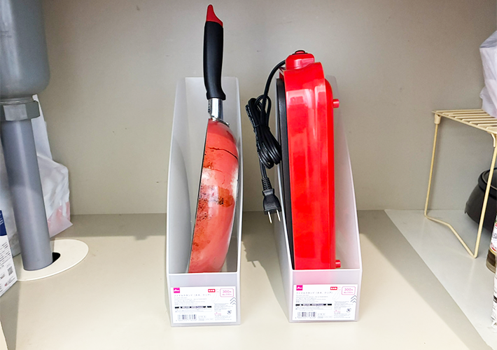 ファイルスタンドの活用法（撮影：grapeライフハック編集部）