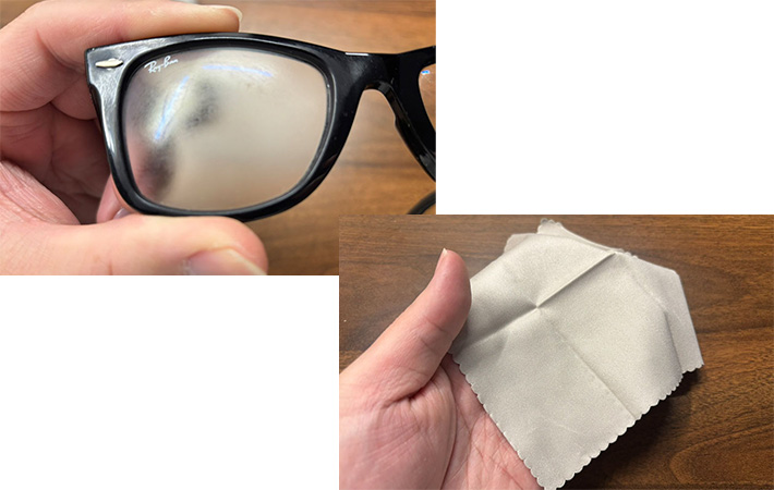 めがねクロスの画像