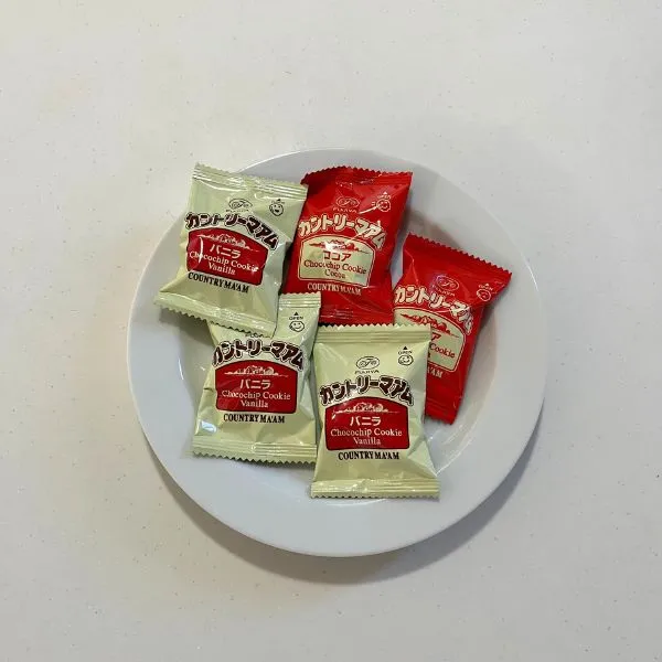 パッケージに入ったカントリーマアムの写真（撮影：grape編集部）