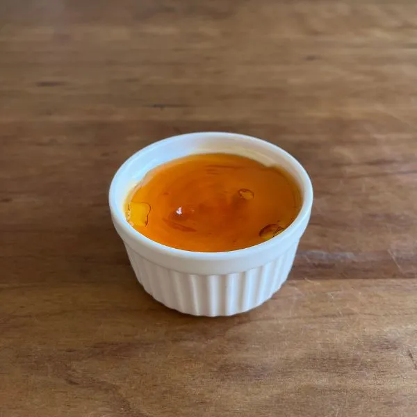 完成したパリパリプリンの写真（撮影：grape編集部）