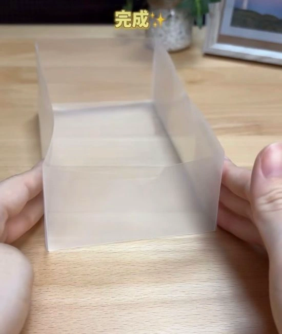 完成した小物ケース