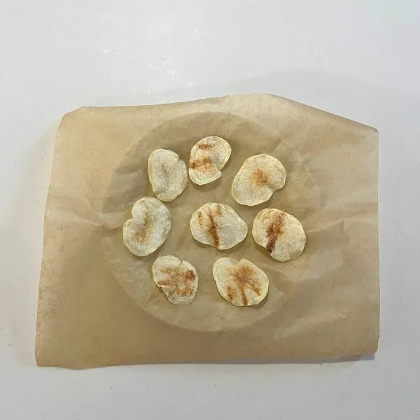 加熱後のジャガイモ（撮影：grapeフード編集部）