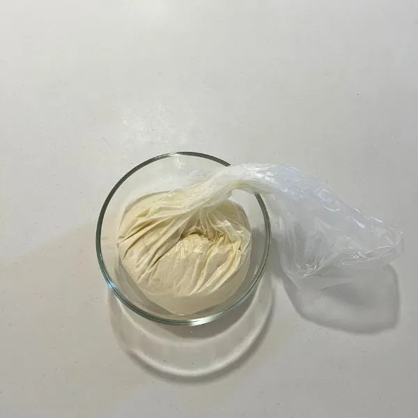 袋の上からもんだ写真（撮影：grape編集部）