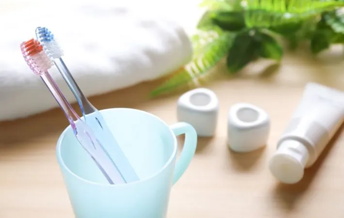 歯ブラシの写真