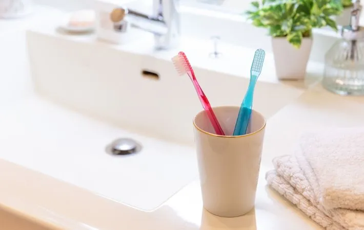 歯ブラシの写真