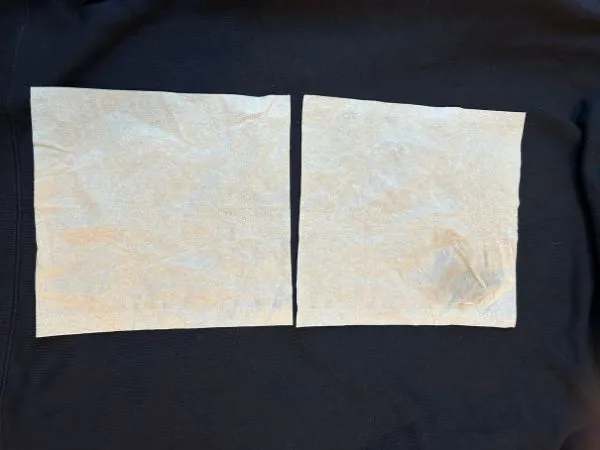 並べられたティッシュ