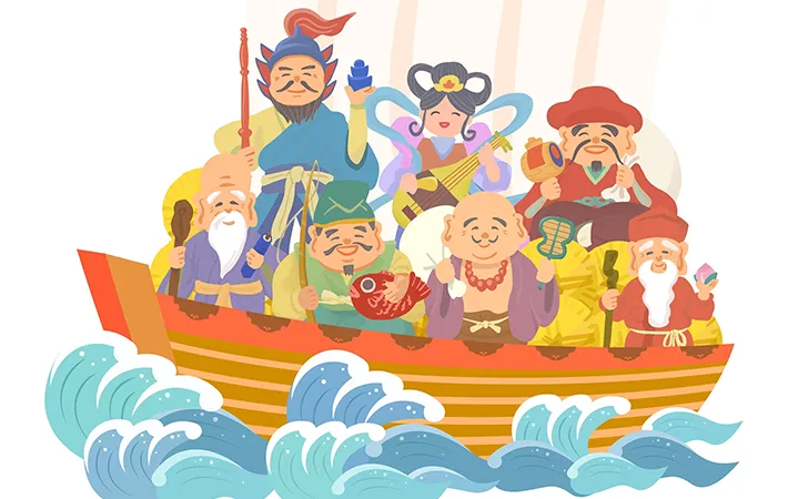 定番の具材7種とそれぞれの意味