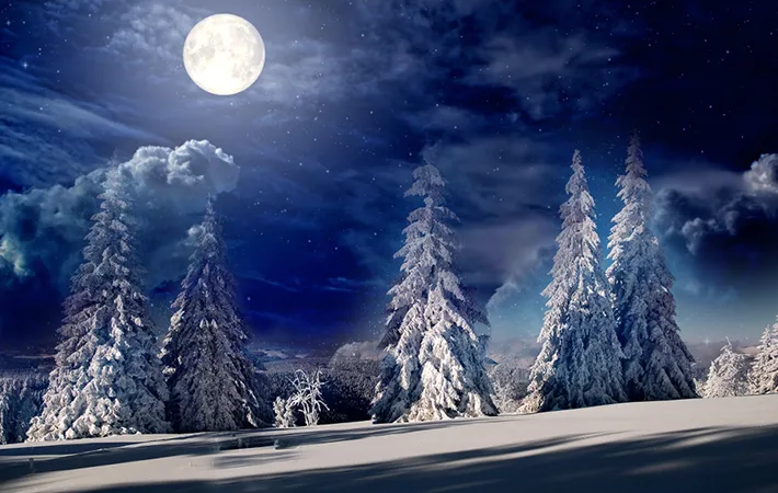 スノームーンの意味や名前の由来とは？