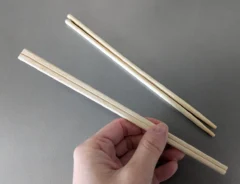 割り箸の写真（撮影：grapeライフハック編集部）