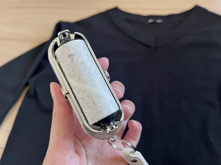 使用後の『取り換え式２ｗａｙほこり取り』の写真（撮影：grapeライフハック編集部）